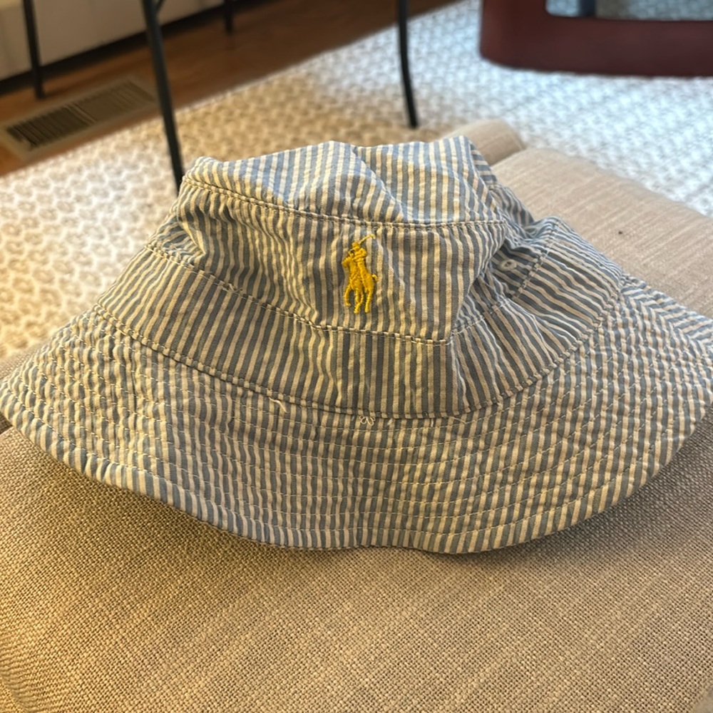 Polo by Ralph Lauren Seersucker Bucket Hat